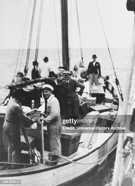 Jewish Fugitives on Danish Fishing Boat, 1943