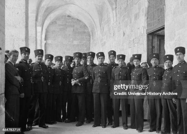Ottoman soldiers in Palestine, 1915