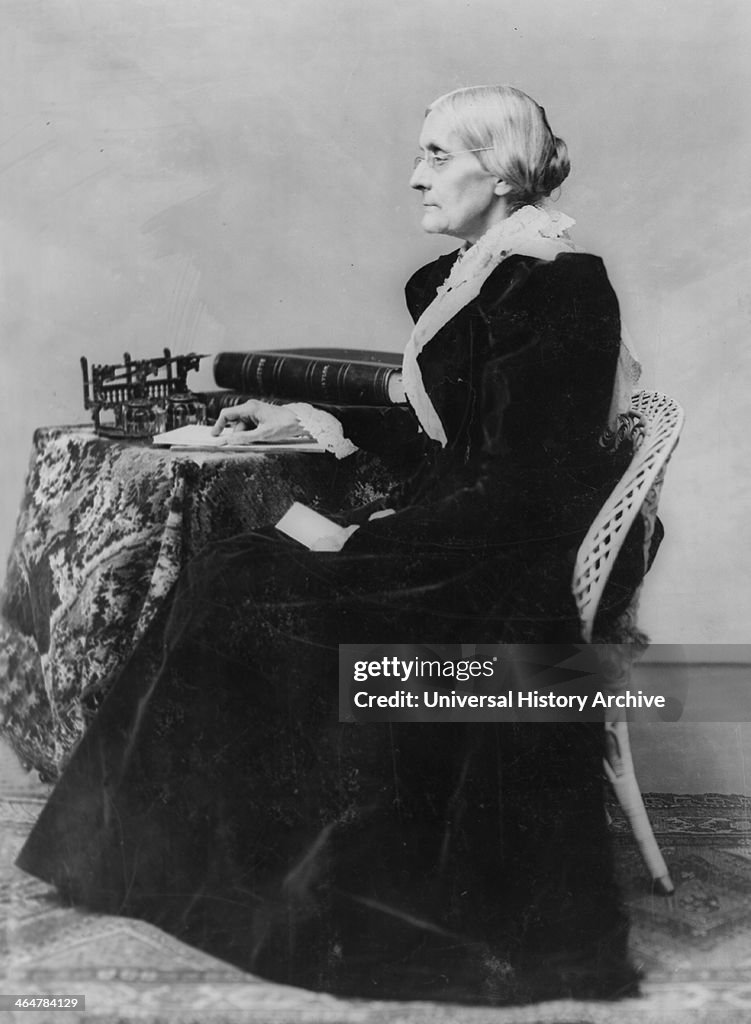 Suffragist Susan B. Anthony