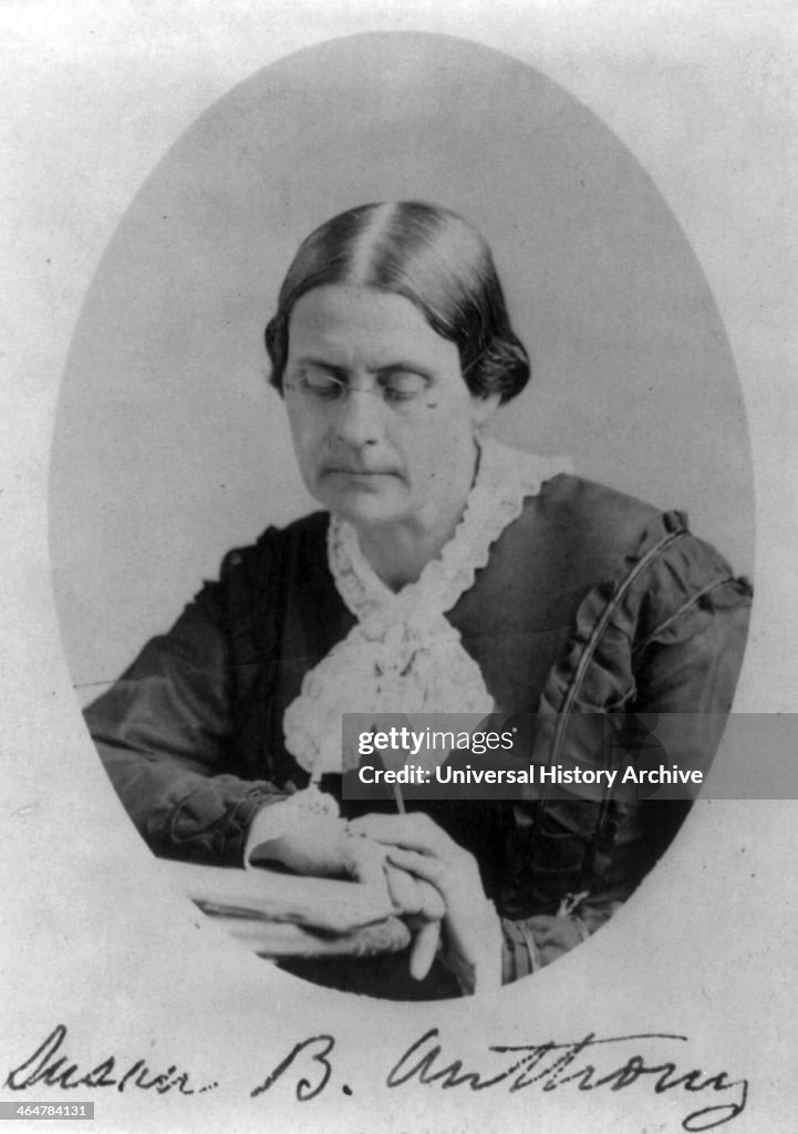 Suffragist Susan B. Anthony