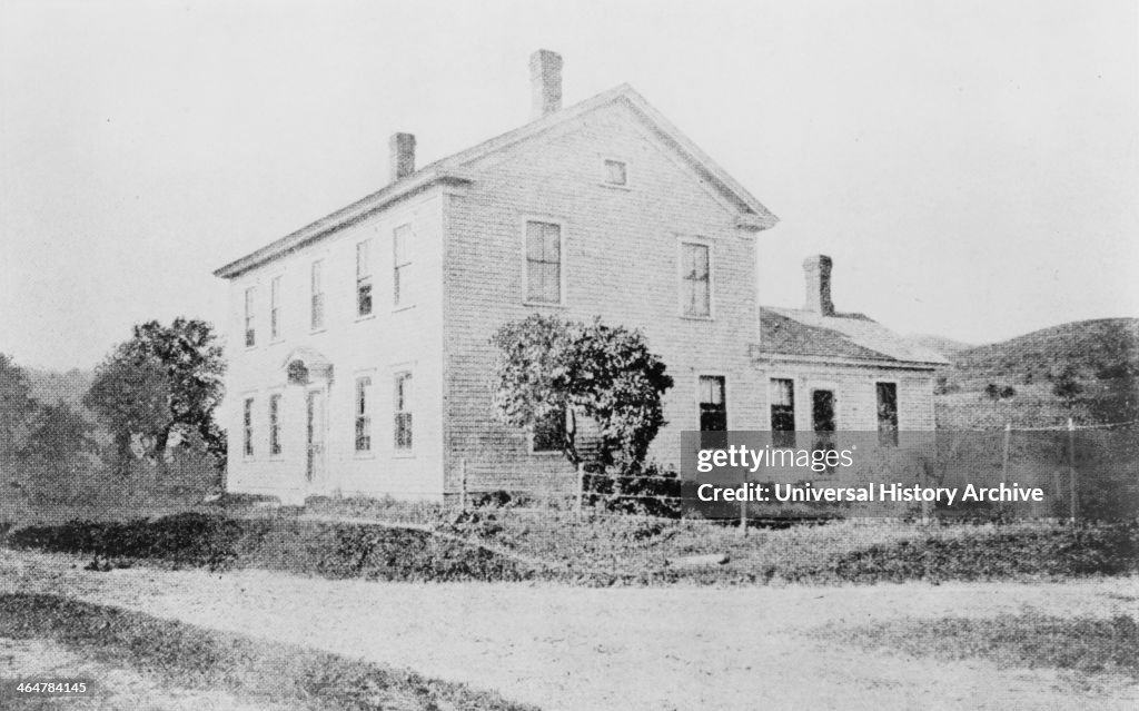 Birthplace of Susan B. Anthony, 1899