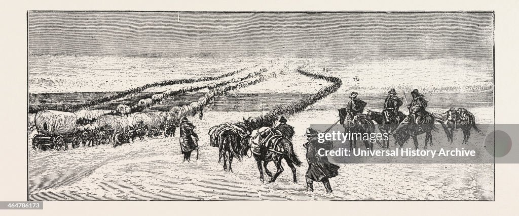The Sioux War: The Powder River Expedition Crossing The Platte River