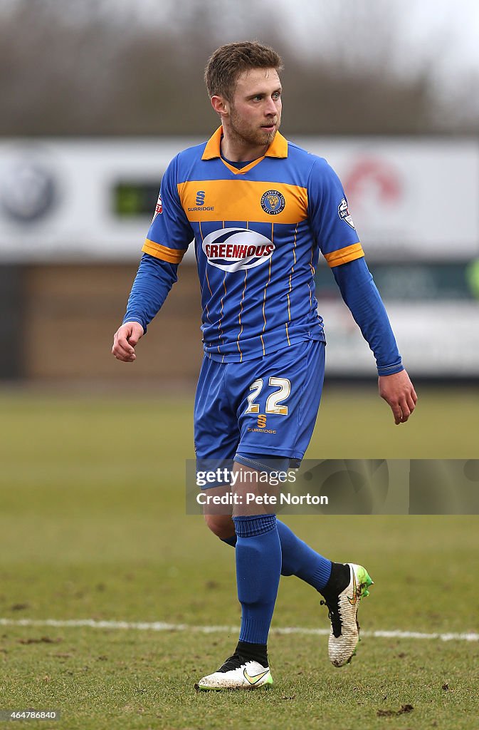 Shrewsbury Town v Northampton Town - Sky Bet League Two