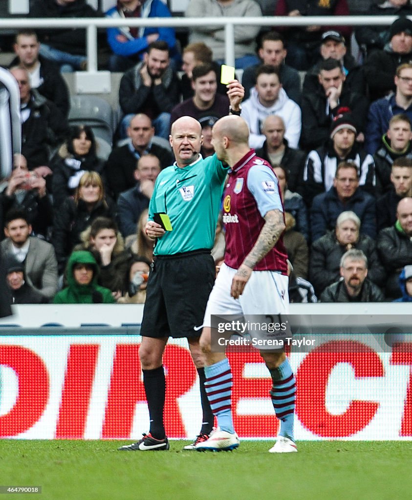 Newcastle United  v Aston Villa- Barclays Premier League