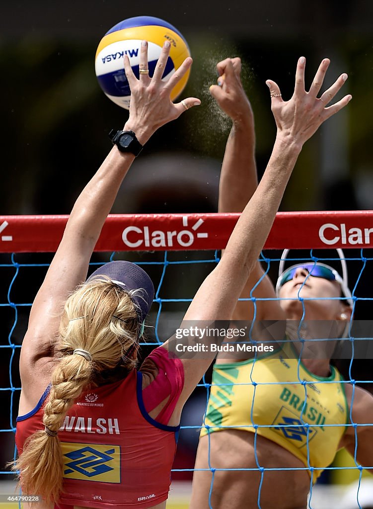 Brazil v USA Beach Volleyball International Challenge