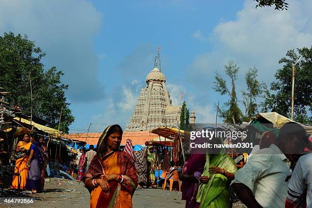 grishneshwar jyotirlinga temple - aurangabad maharashtra stock pictures, royalty-free photos & images