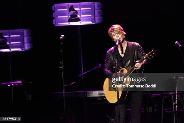 Musician John Rzeznik performs at the "A Song Is Born" 16th Annual GRAMMY Foundation Legacy Concert held at The Wilshire Ebell Theatre on January 23,...