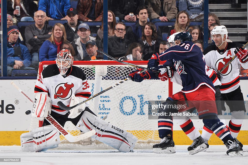 New Jersey Devils v Columbus Blue Jackets