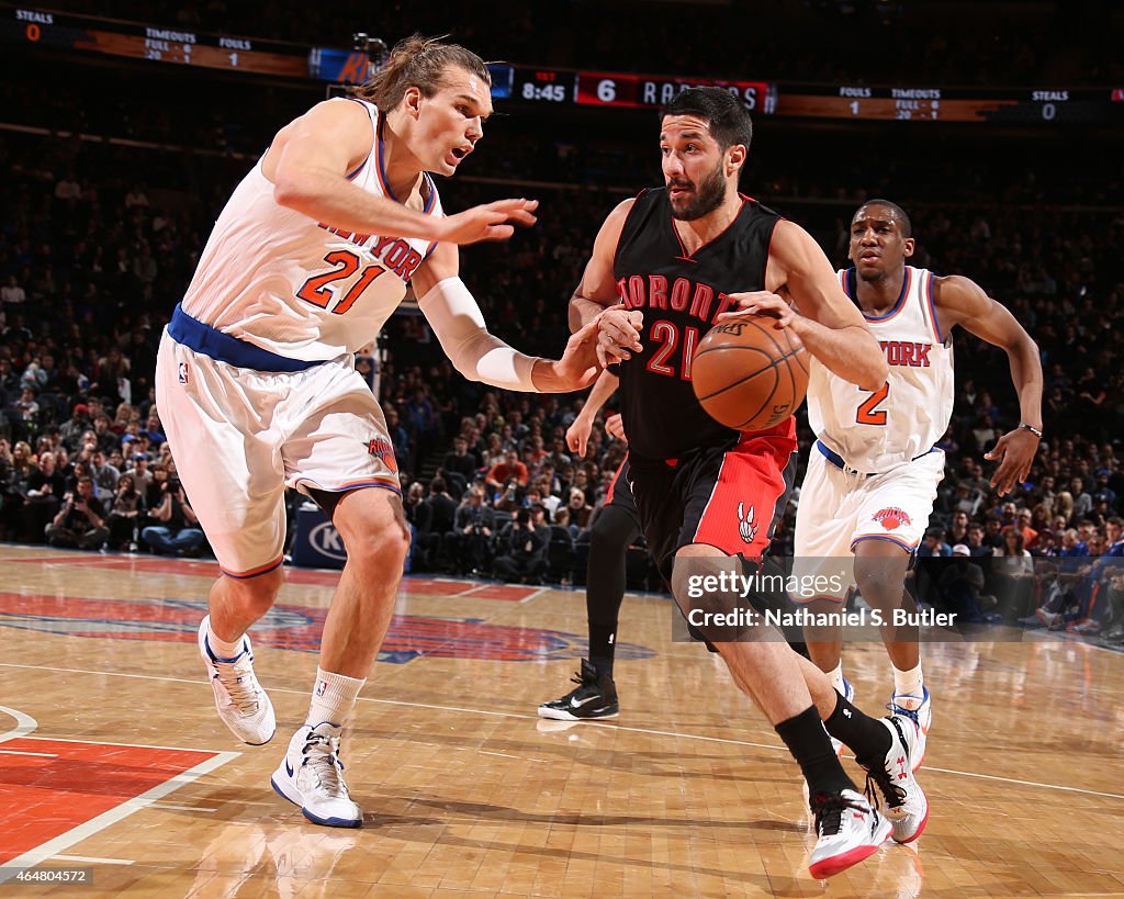 Toronto Raptors v New York Knicks