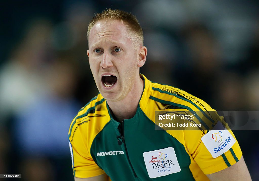 2015 Tim Horton's Brier Day 1