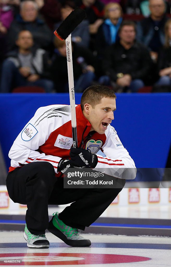 2015 Tim Horton's Brier Day 1