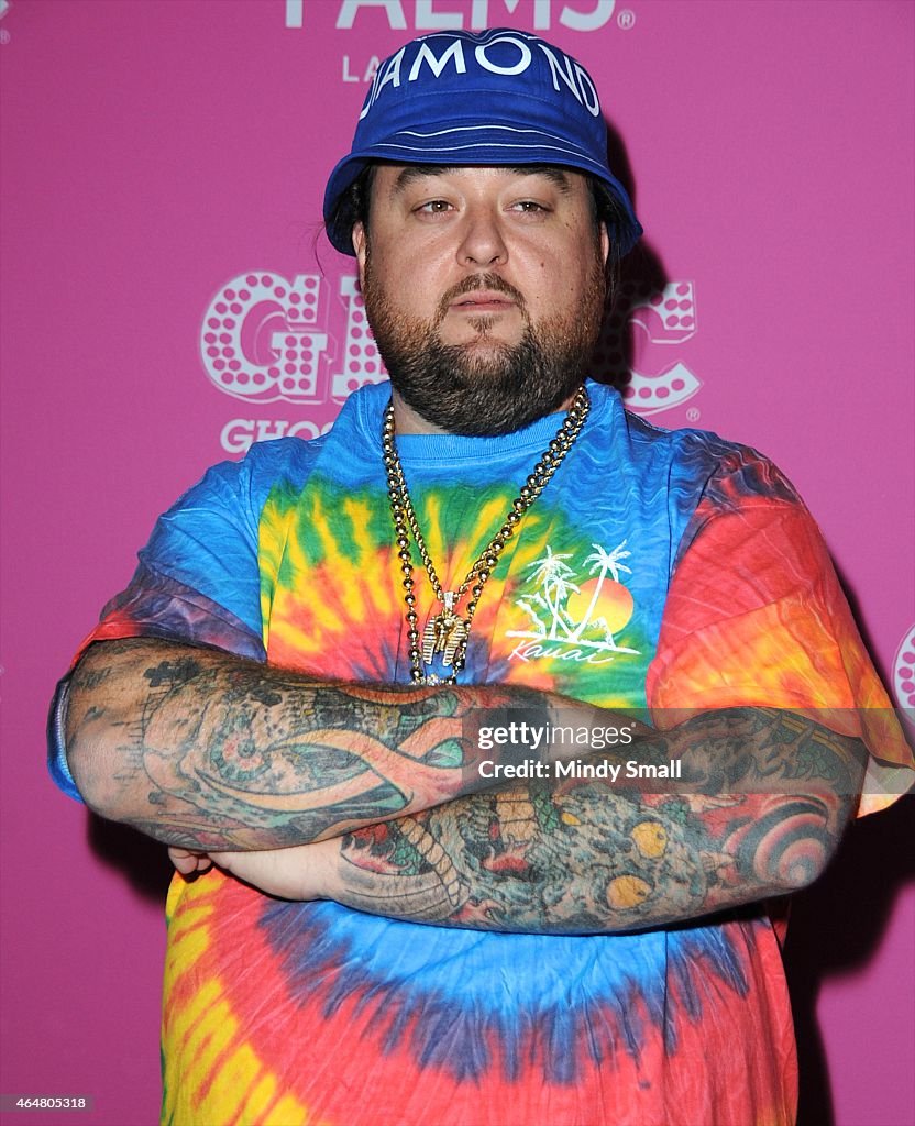 Chumlee DJ Debut At Ghostbar Dayclub