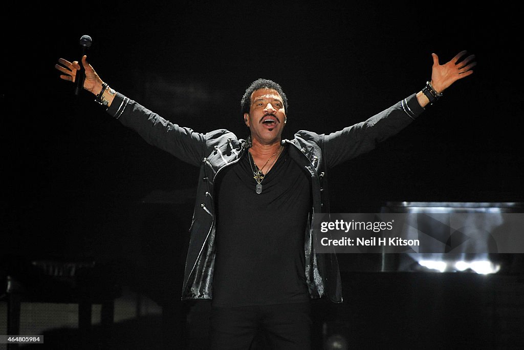 Lionel Richie Performs At Manchester Arena