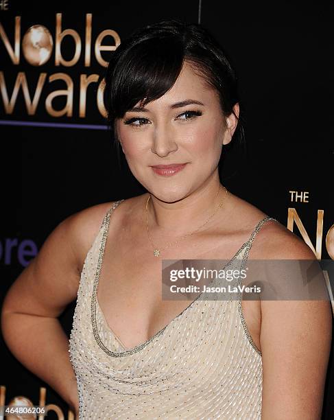 Actress Zelda Williams attends the 3rd annual Noble Awards at The Beverly Hilton Hotel on February 27, 2015 in Beverly Hills, California.