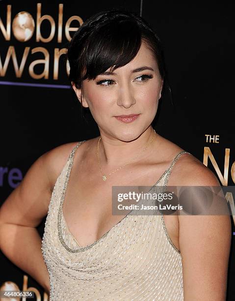 Actress Zelda Williams attends the 3rd annual Noble Awards at The Beverly Hilton Hotel on February 27, 2015 in Beverly Hills, California.