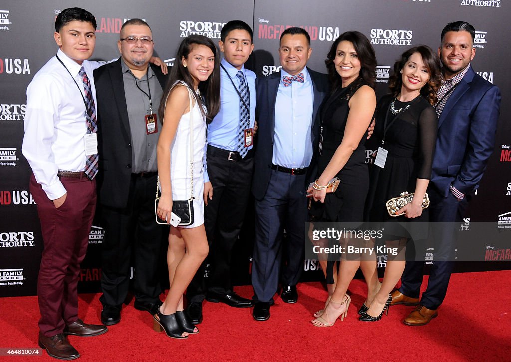 World Premiere Of Disney's "McFarland, USA"