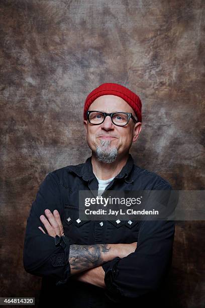 Bobcat Goldthwait is photographed for Los Angeles Times at the 2015 Sundance Film Festival on January 24, 2015 in Park City, Utah. PUBLISHED IMAGE....