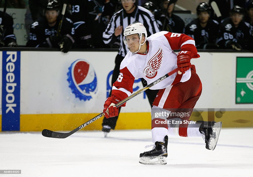 Detroit Red Wings v San Jose Sharks