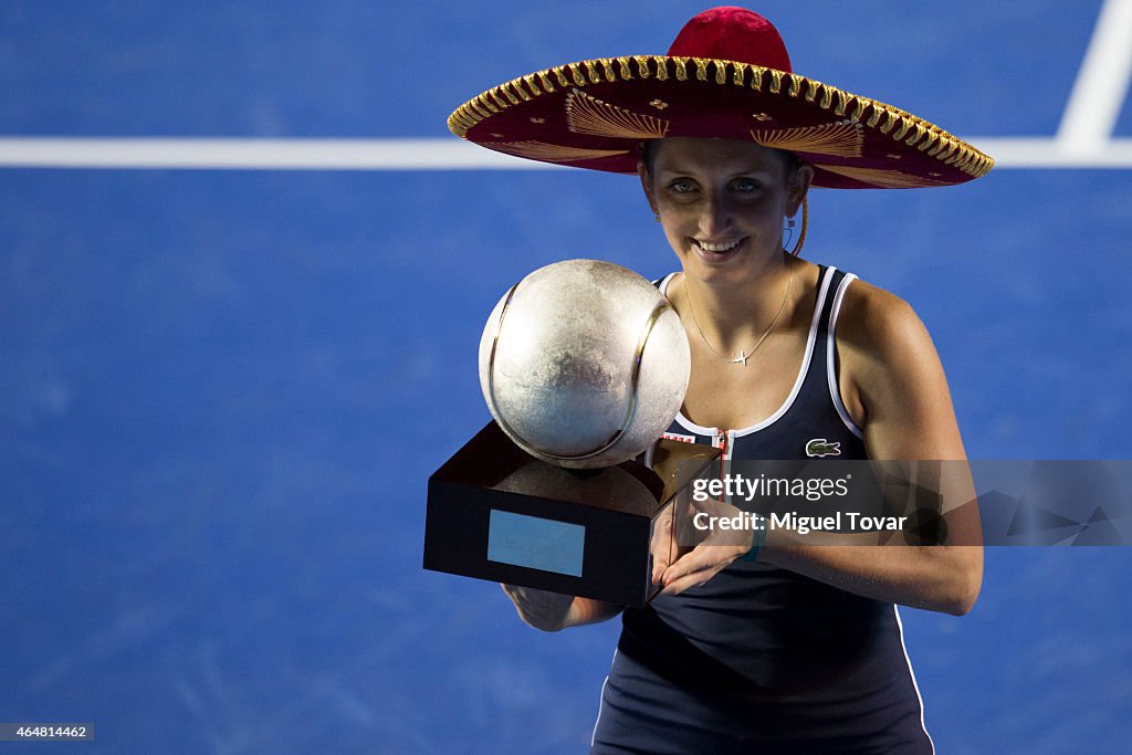 Telcel Mexican Open 2015 - Caroline Garcia v Timea Bacsinszky