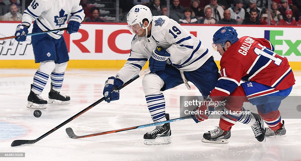 Toronto Maple Leafs v Montreal Canadiens