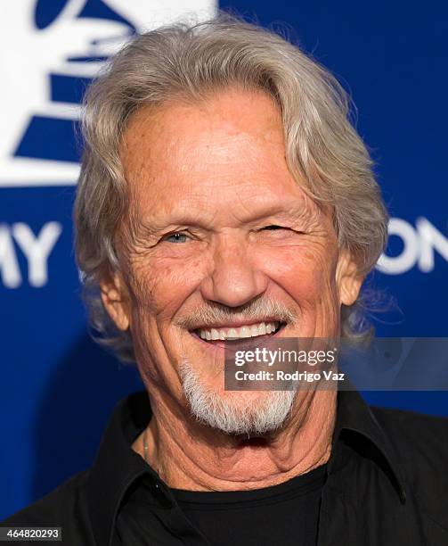 Musician Kris Kristofferson attends "A Song Is Born" 16th Annual GRAMMY Foundation Legacy Concert - Arrivals at The Wilshire Ebell Theatre on January...