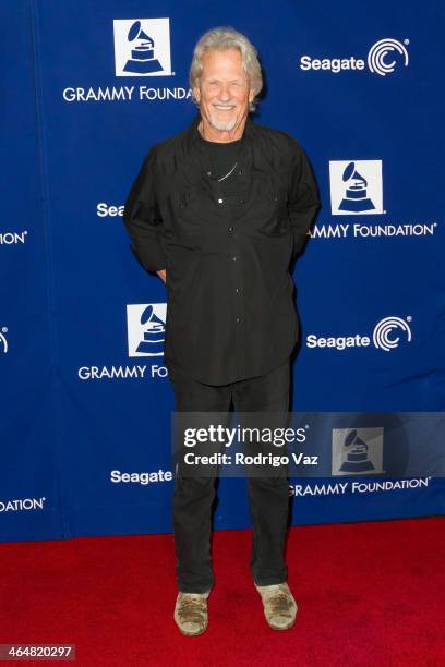 Musician Kris Kristofferson attends "A Song Is Born" 16th Annual GRAMMY Foundation Legacy Concert - Arrivals at The Wilshire Ebell Theatre on January...