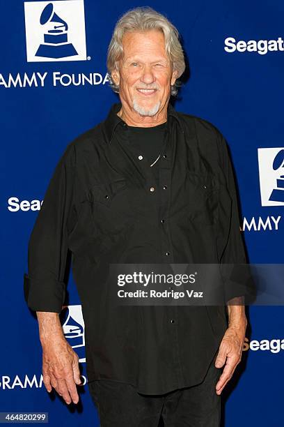 Musician Kris Kristofferson attends "A Song Is Born" 16th Annual GRAMMY Foundation Legacy Concert - Arrivals at The Wilshire Ebell Theatre on January...
