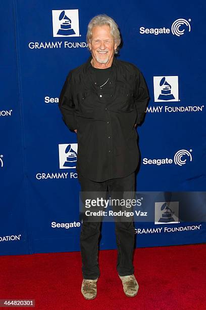 Musician Kris Kristofferson attends "A Song Is Born" 16th Annual GRAMMY Foundation Legacy Concert - Arrivals at The Wilshire Ebell Theatre on January...