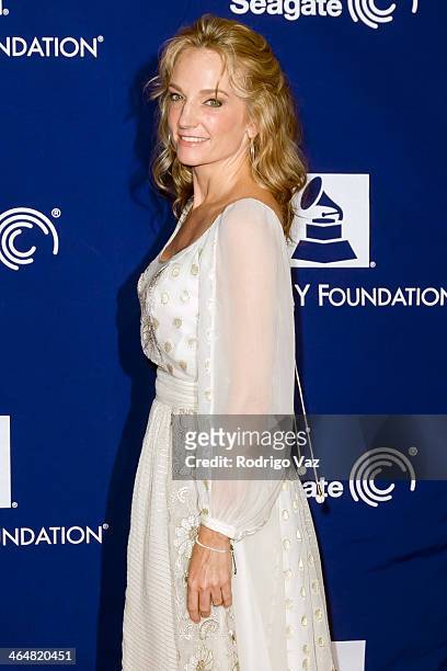 Attends "A Song Is Born" 16th Annual GRAMMY Foundation Legacy Concert - Arrivals at The Wilshire Ebell Theatre on January 23, 2014 in Los Angeles,...