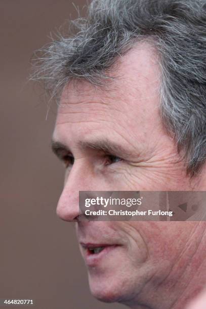 Former Deputy Speaker Nigel Evans leaves Preston Crown Court after his pre-trial hearing to face charges of sexual assault on January 24, 2014 in...