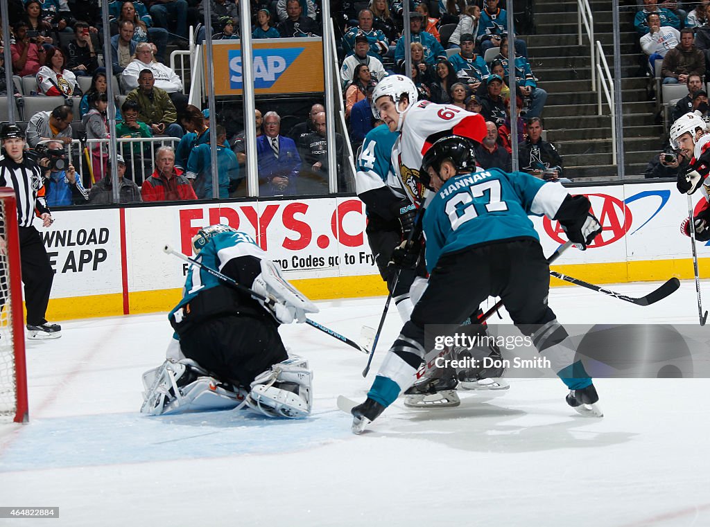 Ottawa Senators v San Jose Sharks