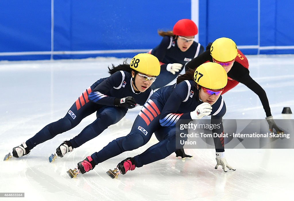 ISU World Junior Short Track Speed Skating Championships - Day 3