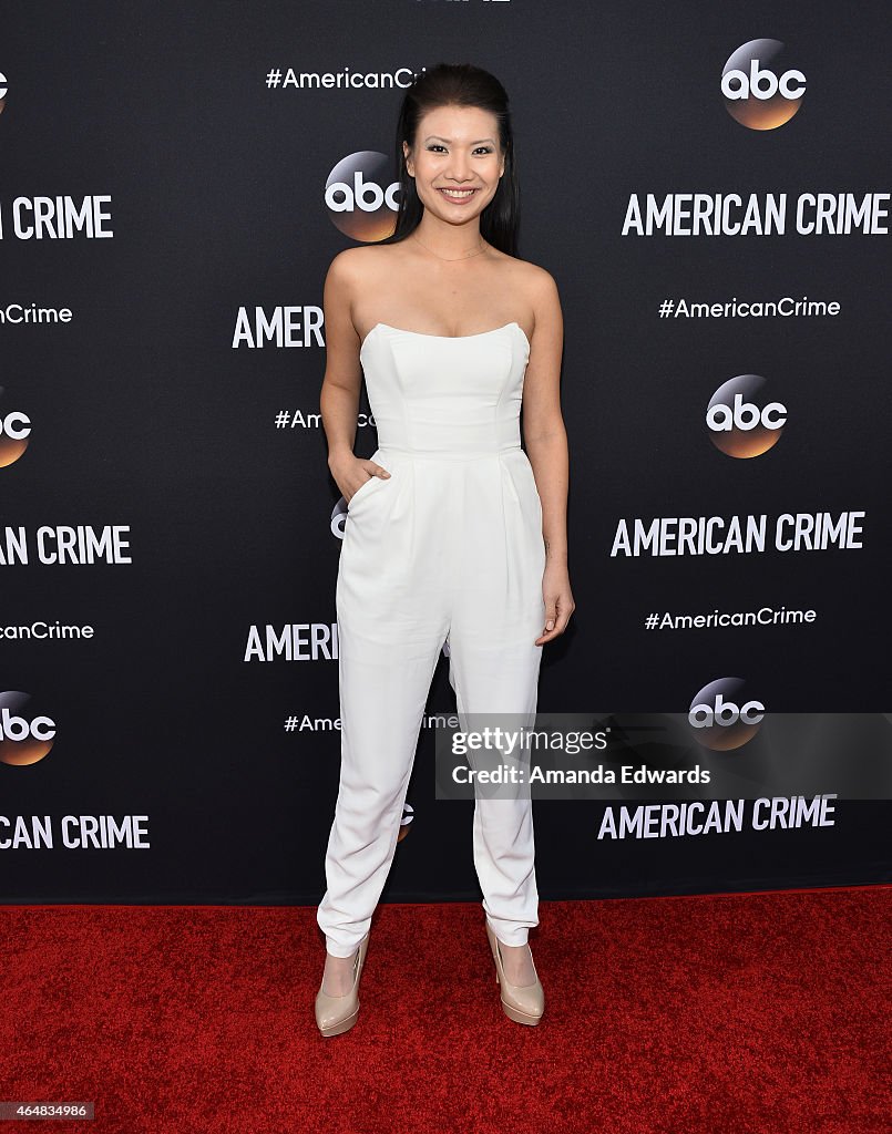 "American Crime" Premiere Event