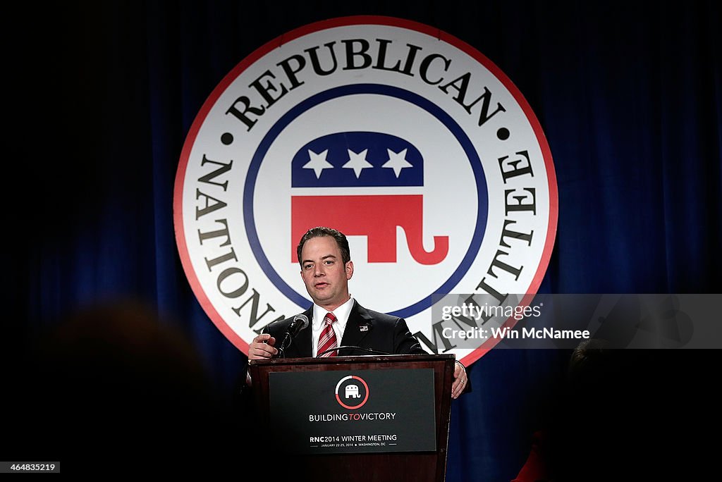 Reince Priebus Addresses RNC Annual Winter Meeting