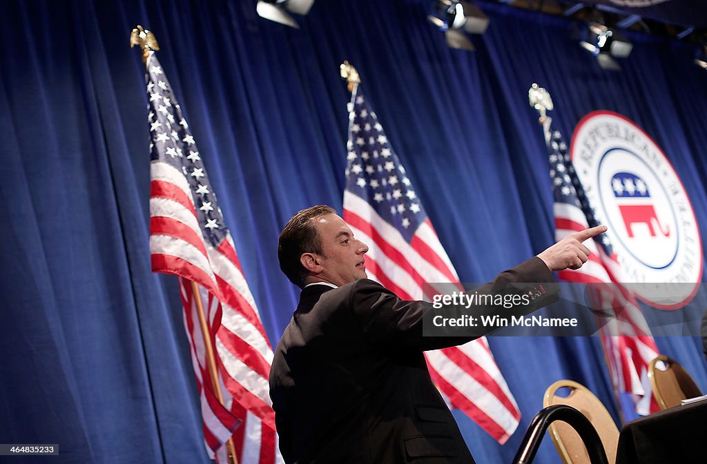 Reince Priebus Addresses RNC Annual Winter Meeting