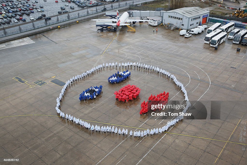 British Airways Recreates the Face Advert for Red Nose Day