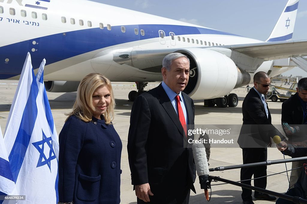 Israeli Prime Minister Benjamin Netanyahu Travels To United States