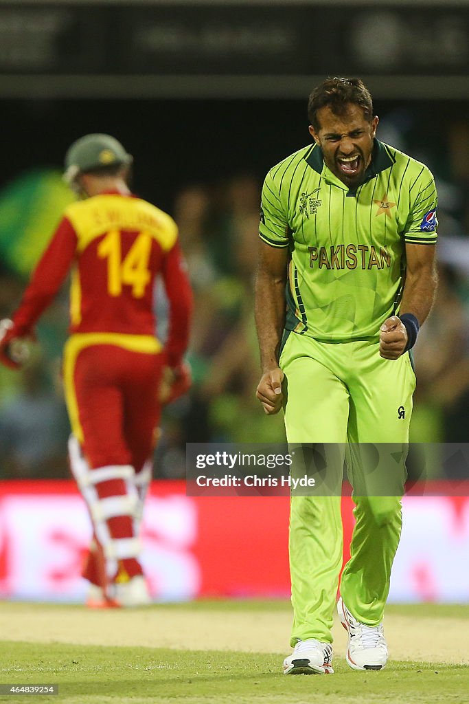 Pakistan v Zimbabwe - 2015 ICC Cricket World Cup