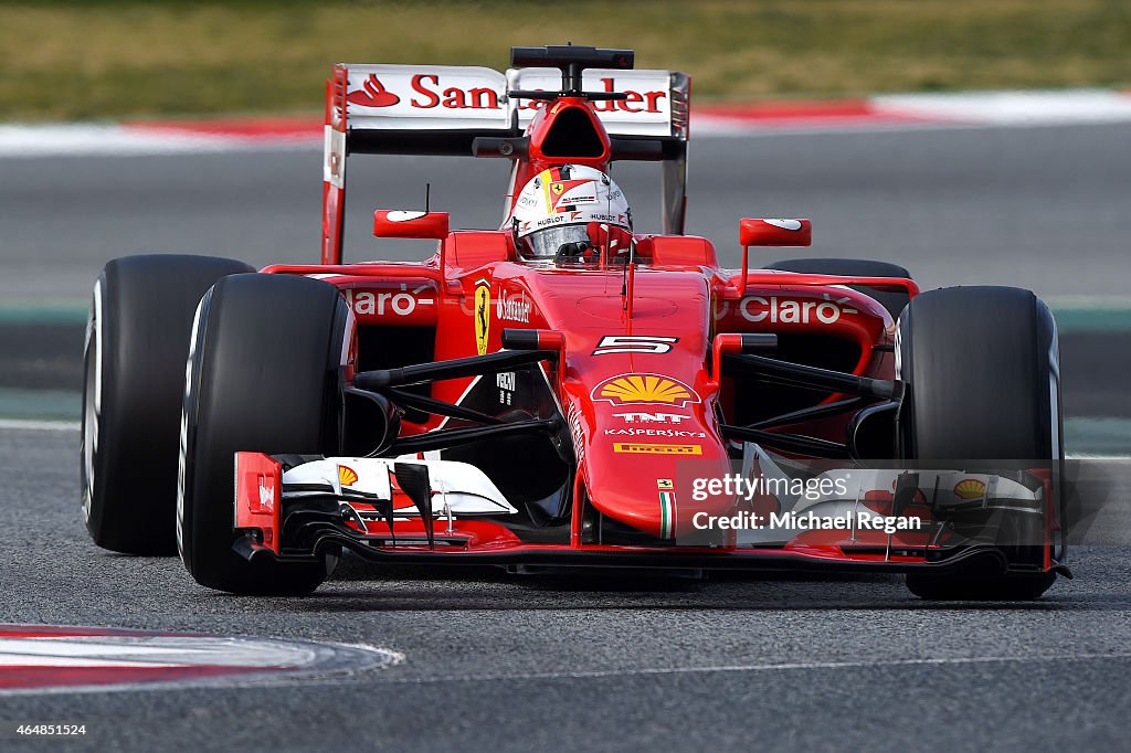 F1 Testing In Barcelona - Day Four