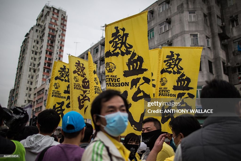 HONG KONG-CHINA-POLITICS-ECONOMY