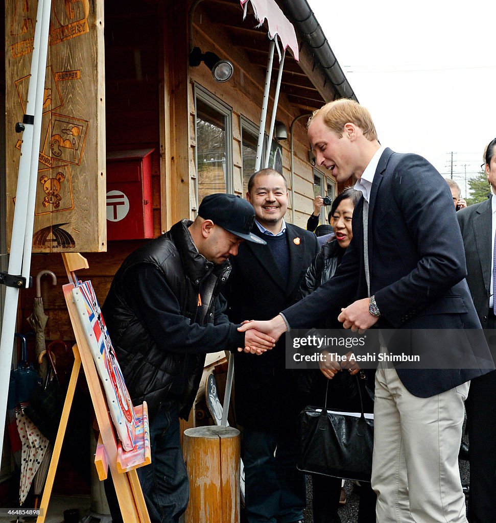 The Duke Of Cambridge Visits Japan - Day 4