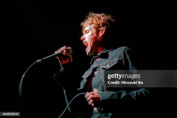 Josh Todd of Buckcherry performing at Irving Plaza on Tuesday night, July 31, 2001.