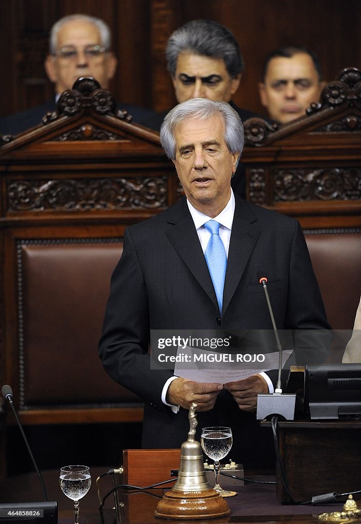 URUGUAY-INAUGURATION-VAZQUEZ