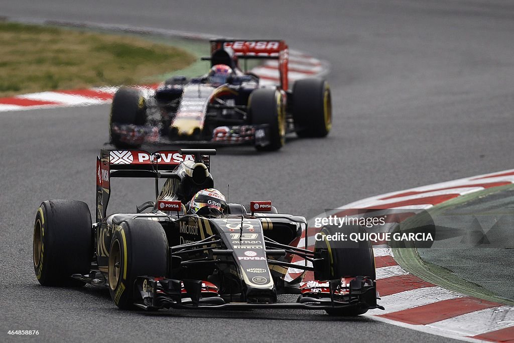 AUTO-PRIX-F1-ESP-TEST-SAUBER F1-TORO ROSSO