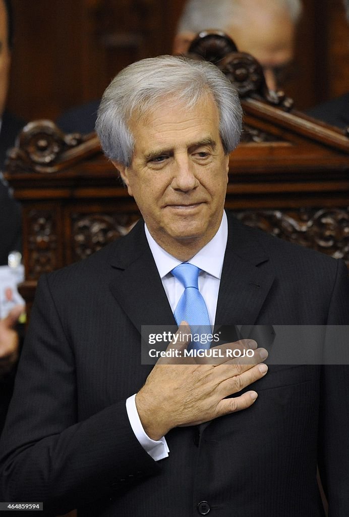 URUGUAY-INAUGURATION-VAZQUEZ