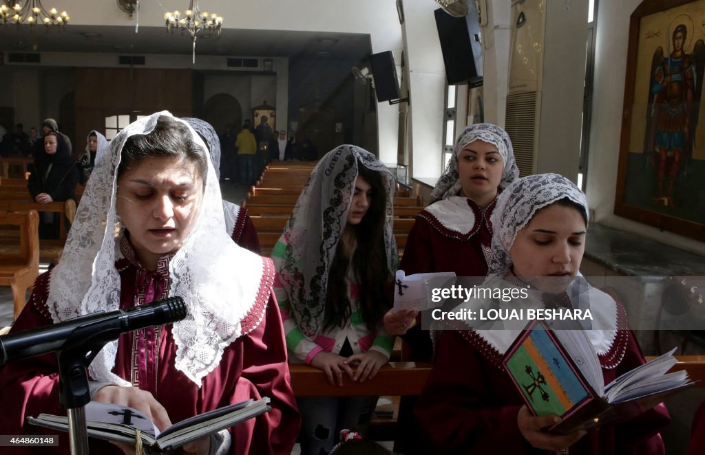 SYRIA-CONFLICT-CHRISTIANS-ASSYRIANS-DISPLACED