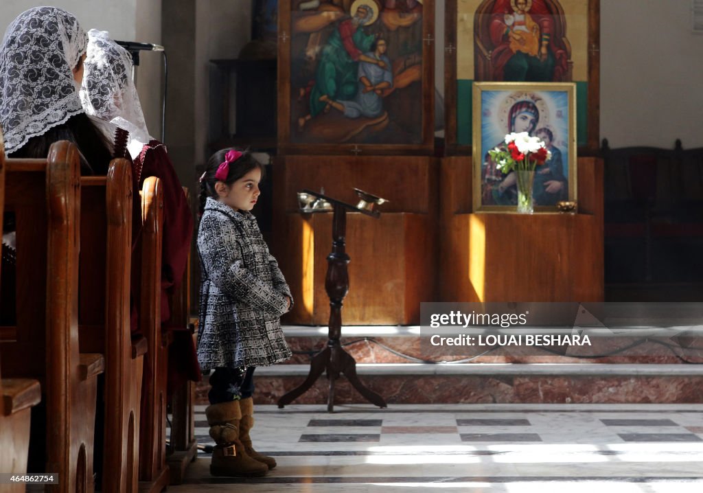 SYRIA-CONFLICT-CHRISTIANS-ASSYRIANS-DISPLACED