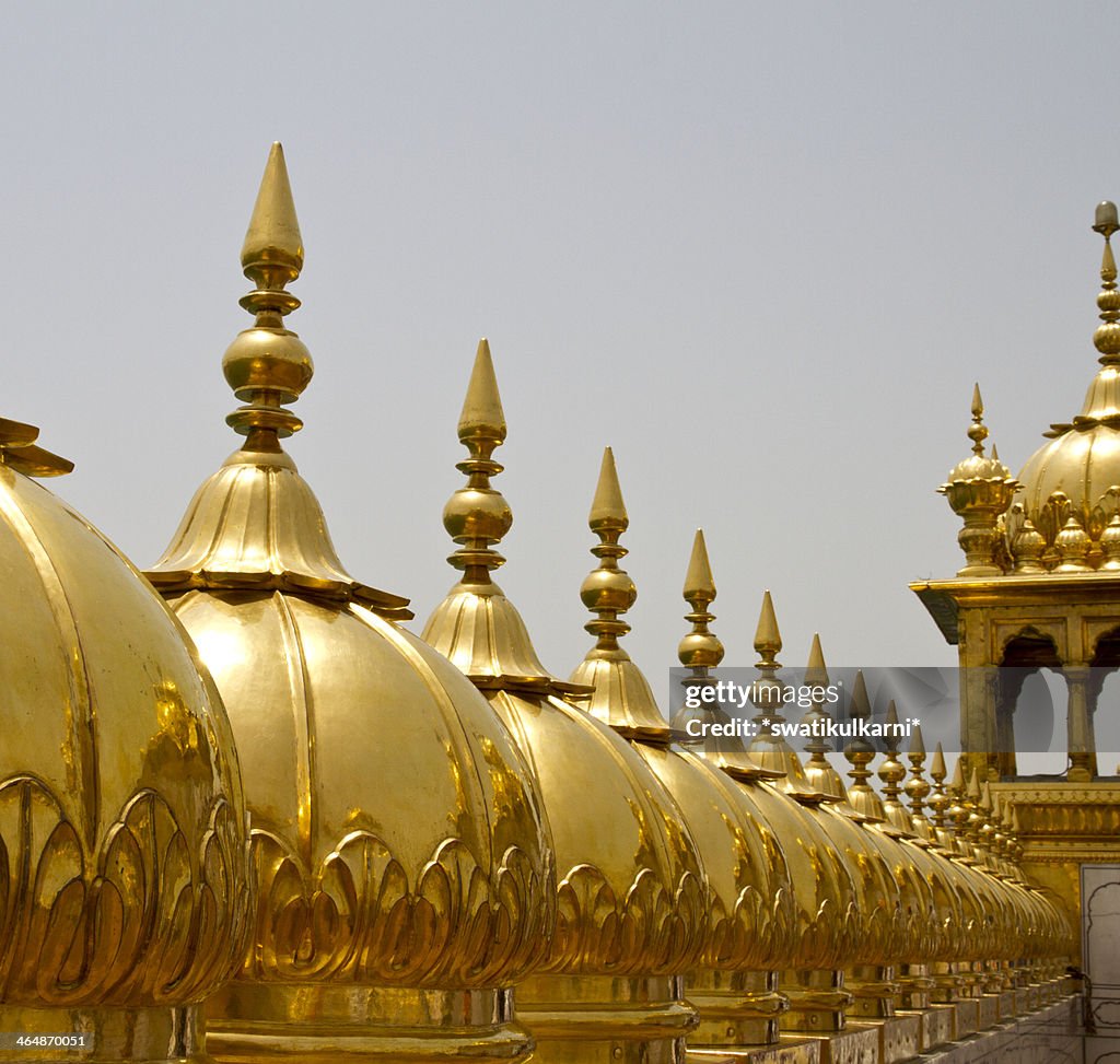 Domes at Golden temple