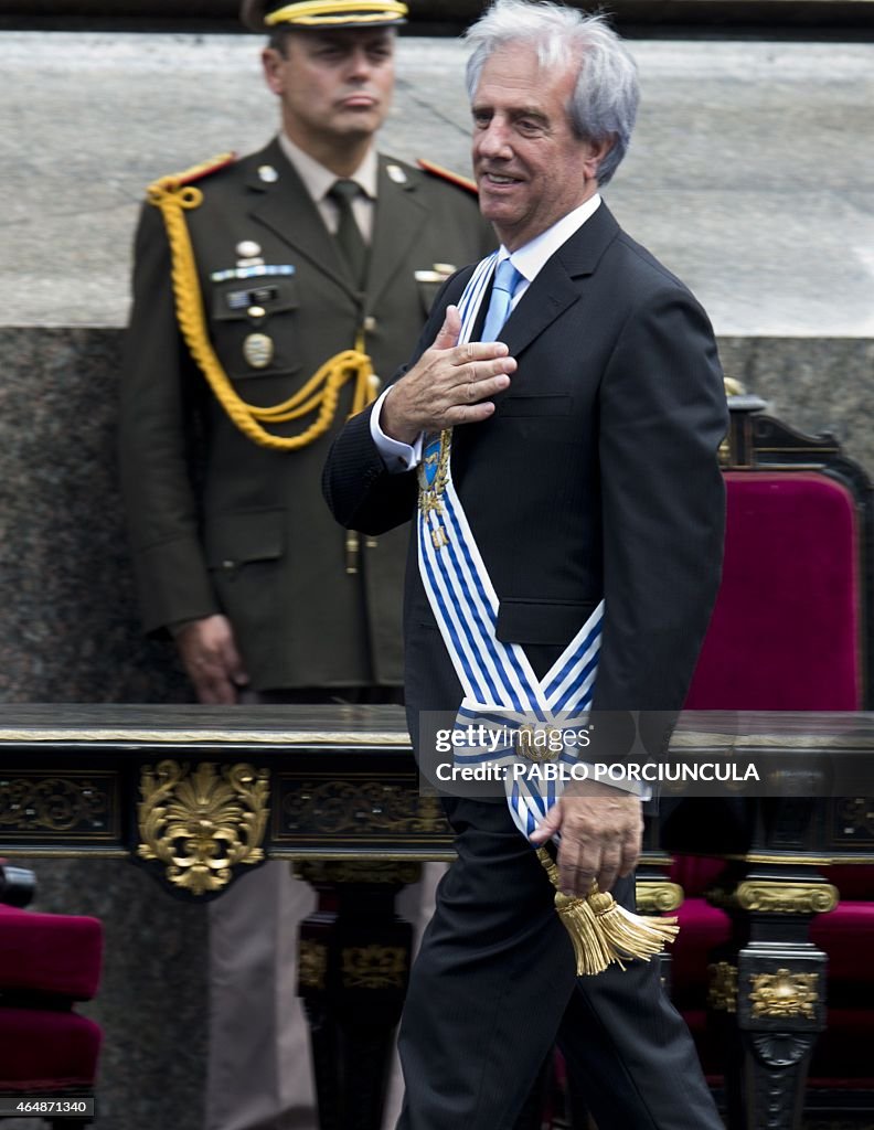 URUGUAY-INAUGURATION-VAZQUEZ