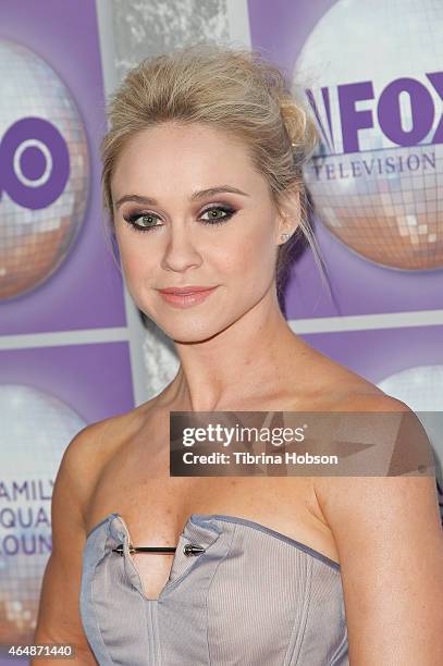 Becca Tobin attends the Family Equality Council's Los Angeles awards dinner at The Beverly Hilton Hotel on February 28, 2015 in Beverly Hills,...